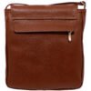 Bolsa Couro Legitimo Transversal Feminina Tampa Com Zíper - Thumbnail Image 12