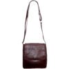 Bolsa Couro Legitimo Transversal Feminina Tampa Com Zíper - Thumbnail Image 2