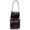 Bolsa Couro Legitimo Transversal Feminina Tampa Com Zíper - Thumbnail Image 9