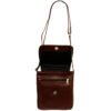 Bolsa Couro Legitimo Transversal Feminina Tampa Com Zíper - Thumbnail Image 15