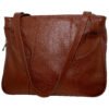Bolsa Couro Legítimo Feminina Ombro 3 Divisões - Thumbnail Image 2