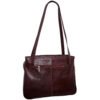Bolsa Couro Legítimo Feminina Ombro 3 Divisões - Thumbnail Image 10