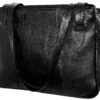 Bolsa Couro Legítimo Feminina Ombro 3 Divisões - Thumbnail Image 6