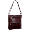 Bolsa Em Couro Transversal Grande Feminina - Thumbnail Image 11