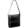 Bolsa Em Couro Transversal Grande Feminina - Thumbnail Image 8