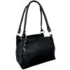 Bolsa Couro Legítimo Feminina Alça Redonda Pequena 3 Divisões - Thumbnail Image 11