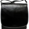 Bolsa Em Couro Legitimo Feminina Transversal Tampa - Thumbnail Image 10