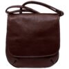 Bolsa Couro Legitimo Transversal Feminina Tampa Media - Thumbnail Image 24