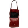 Bolsa Couro Legitimo Transversal Feminina Tampa Media - Thumbnail Image 5