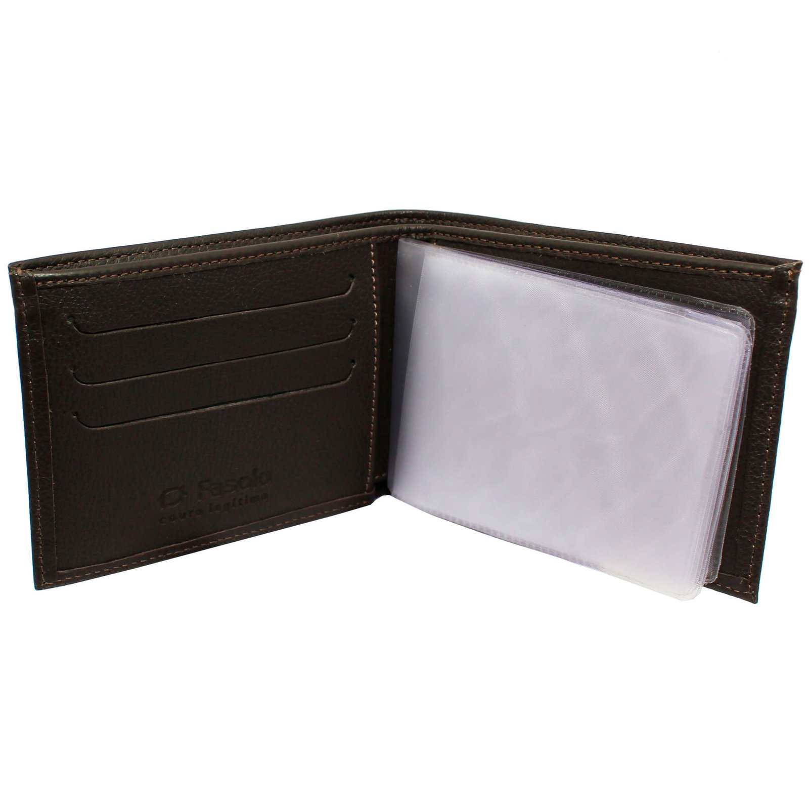 Carteira Masculina Em Couro Fasolo - Imagem 11