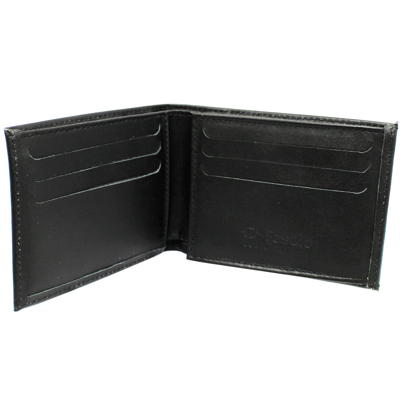 Carteira em Couro Fasolo Slim Modelo Básico