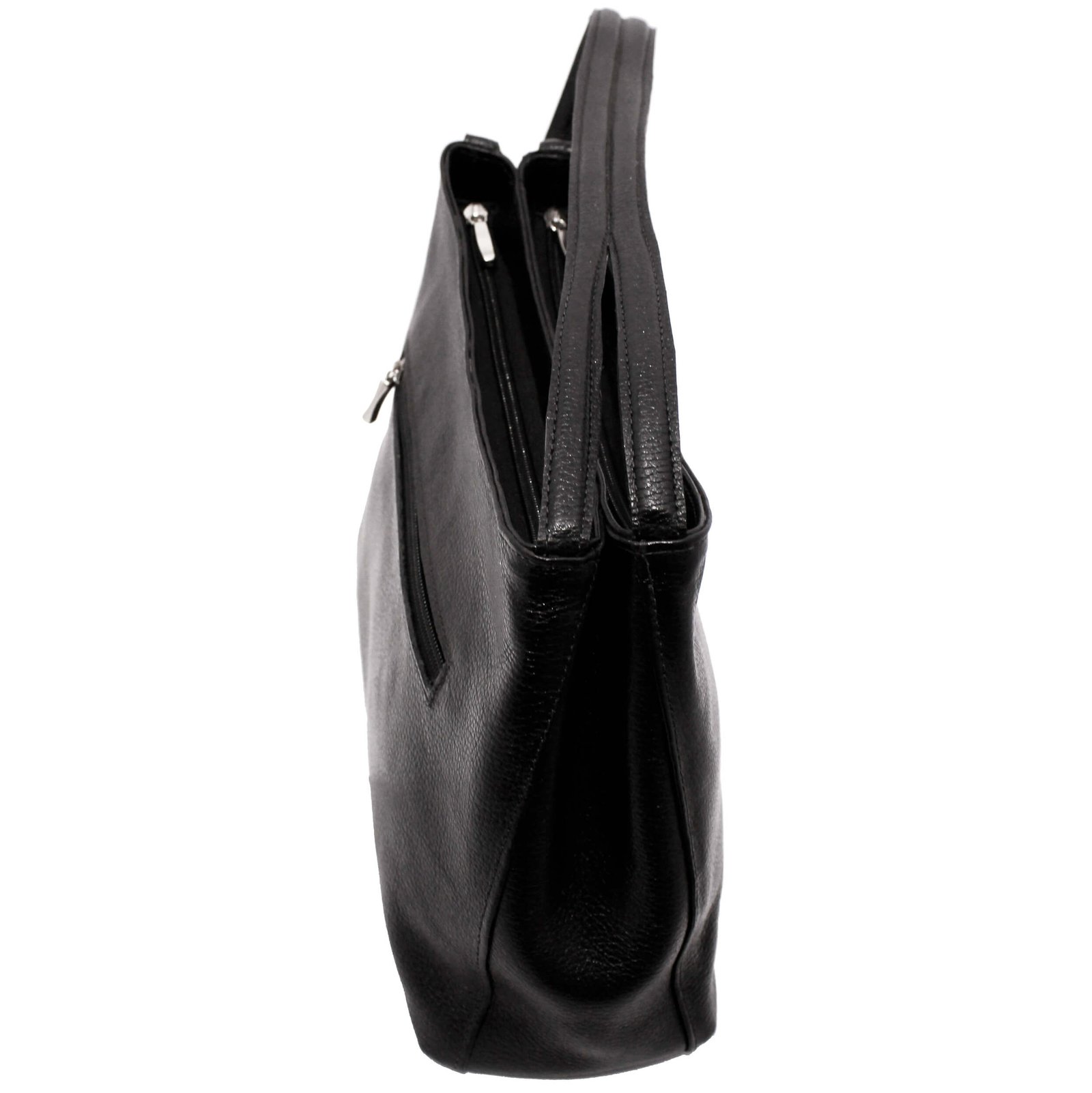 Bolsa Couro Legitimo Ombro Doras Bolsas Feminina Alça Larga - Imagem 9