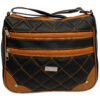 Bolsa Feminina Tiracolo Moda Transversal Couro Sintético - Thumbnail Image 12