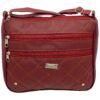 Bolsa Feminina Tiracolo Moda Transversal Couro Sintético - Thumbnail Image 8