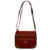 Bolsa Feminina Tiracolo Moda Transversal Couro Sintético - Thumbnail Image 4