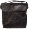 Bolsa De Retalhos Em Couro Transversal Feminina Patchwork Grande - Thumbnail Image 1