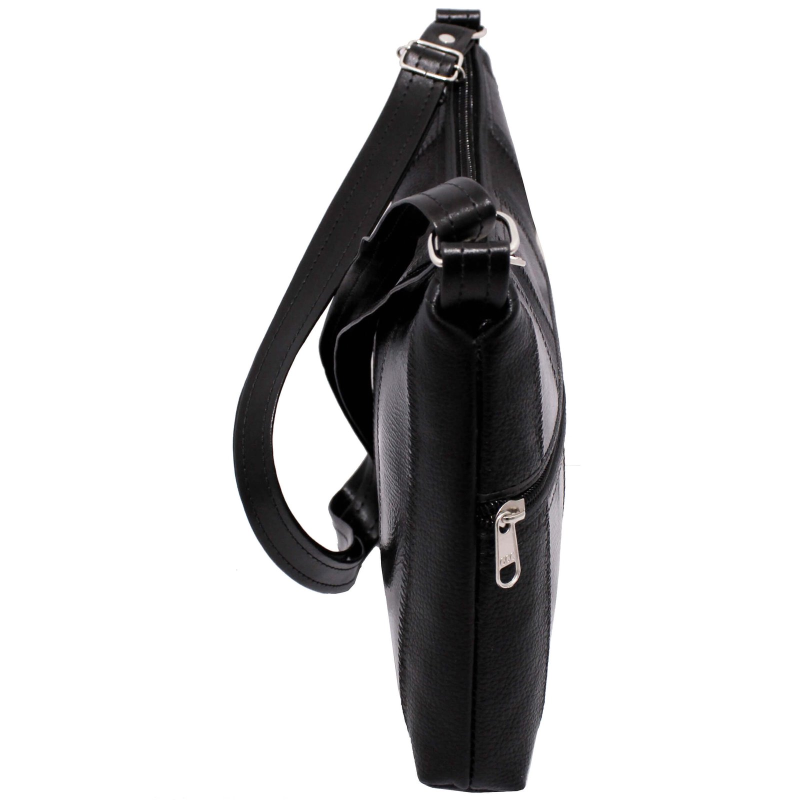 Bolsa Em Retalhos De Couro Transversal Feminina Casual - Imagem 8