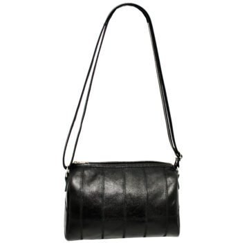 Bolsa Media Em Retalhos De Couro Feminina Bau - Image 8