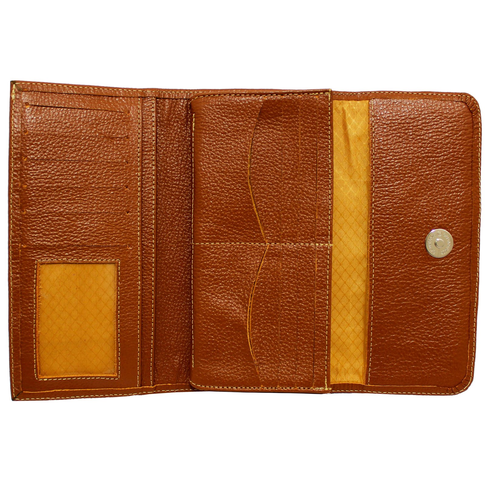 Carteira Feminina Grandes Várias Divisões Porta Celular - Imagem 17