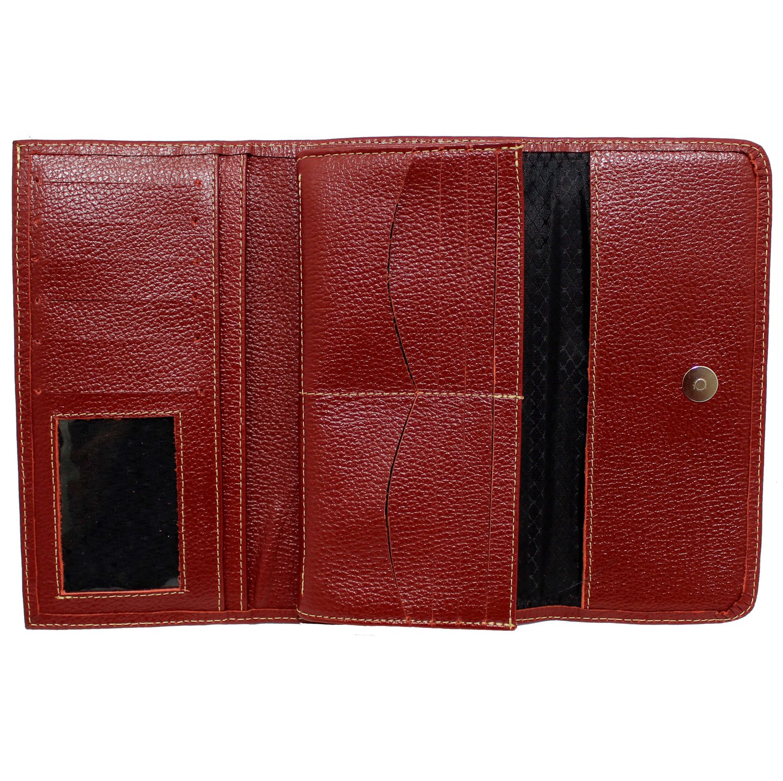 Carteira Feminina Grandes Várias Divisões Porta Celular - Imagem 3