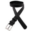 Cinto em Couro Legitimo Social Casual Masculino Fino - Thumbnail Image 1