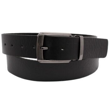 Cinto Couro Legitimo Social Dupla Face Fino Masculino Ct242
