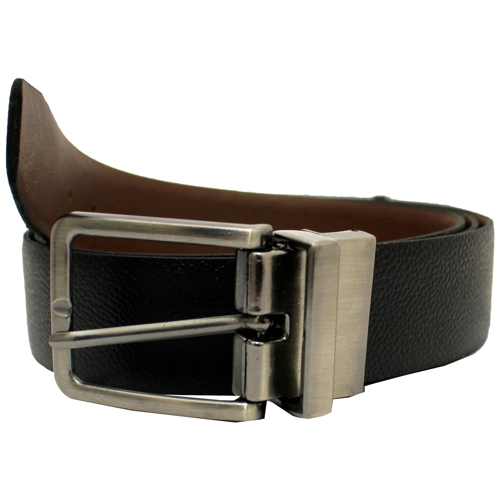 Cinto em Couro Legitimo Social Masculino Fasolo Dupla Face - Imagem 6