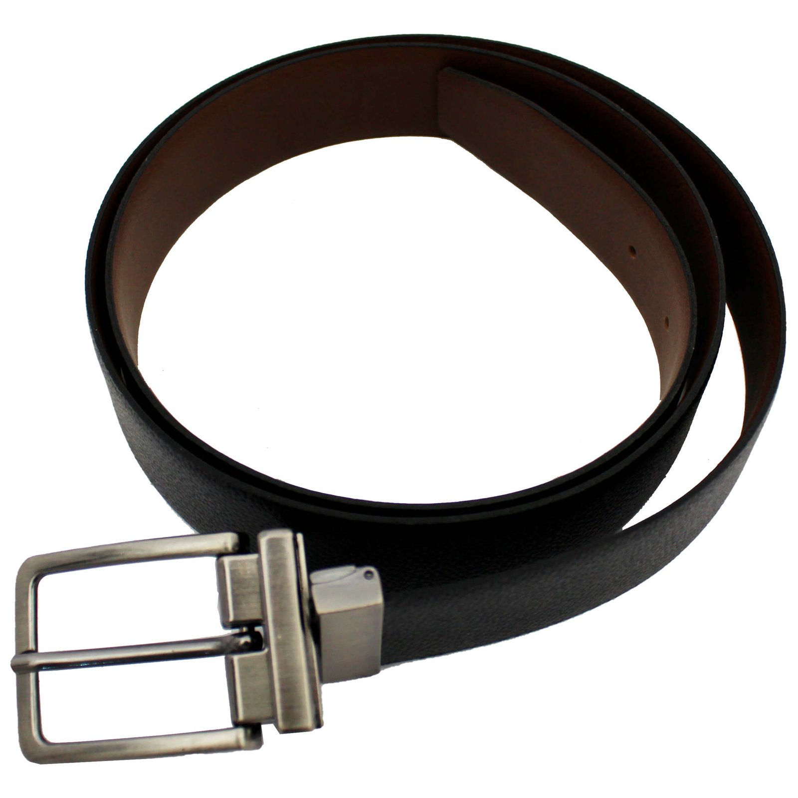 Cinto em Couro Legitimo Social Masculino Fasolo Dupla Face - Imagem 4