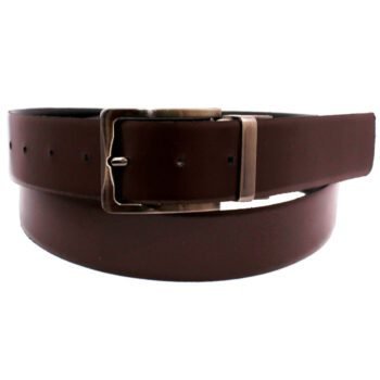 Cinto em Couro Legitimo Social Masculino Dupla Face Largo - Image 8