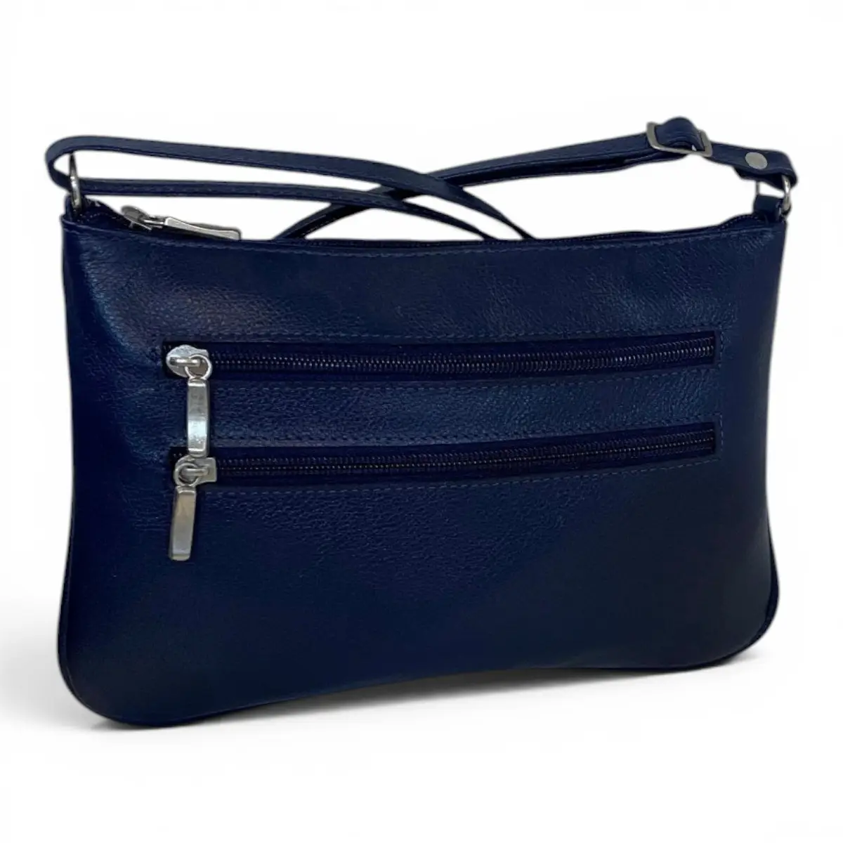 Bolsa Feminina de Couro Transversal Casual Festa - Imagem 4