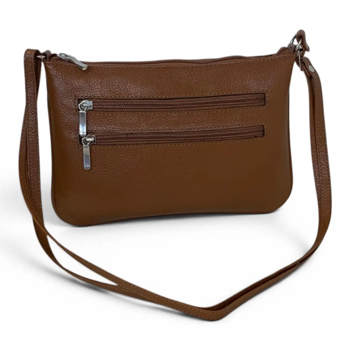 Bolsa Feminina de Couro Transversal Casual Festa - Imagem 8