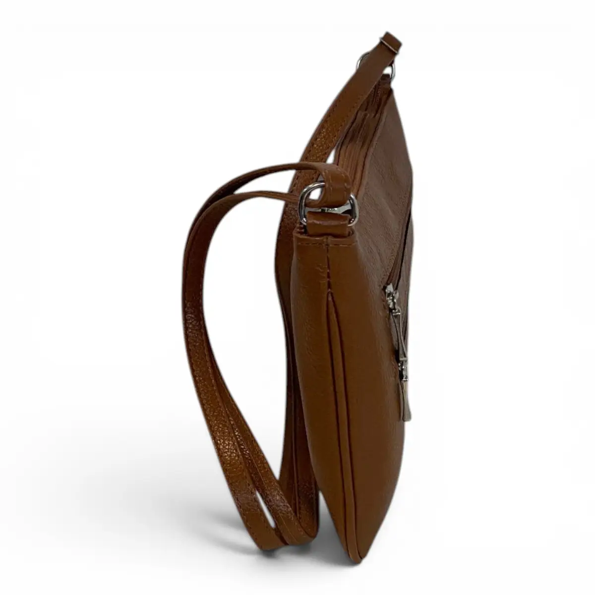 Bolsa Feminina de Couro Transversal Casual Festa - Imagem 9