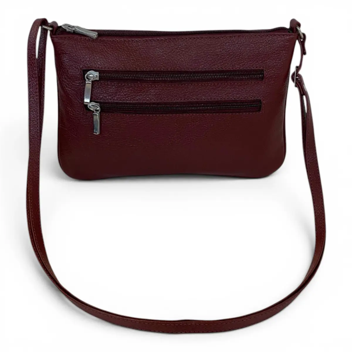 Bolsa Feminina de Couro Transversal Casual Festa - Imagem 35