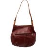 Bolsa em Couro Legitimo Grande Alça Larga Duas Cores - Thumbnail Image 2