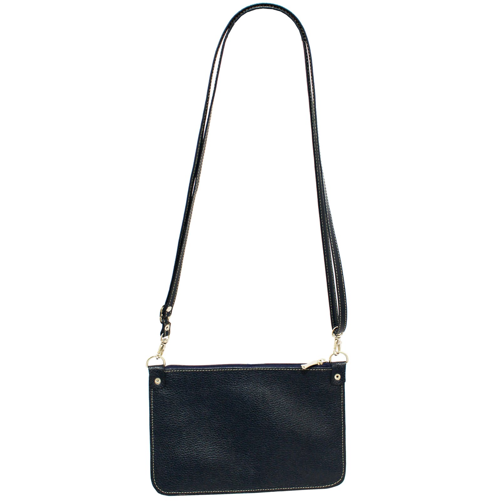 Bolsa Couro Feminina Transversal Pequena Festa Social - Imagem 2