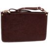 Bolsa Couro Feminina Transversal Pequena Festa Social - Thumbnail Image 1