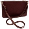 Bolsa Couro Feminina Transversal Pequena Festa Social - Thumbnail Image 14