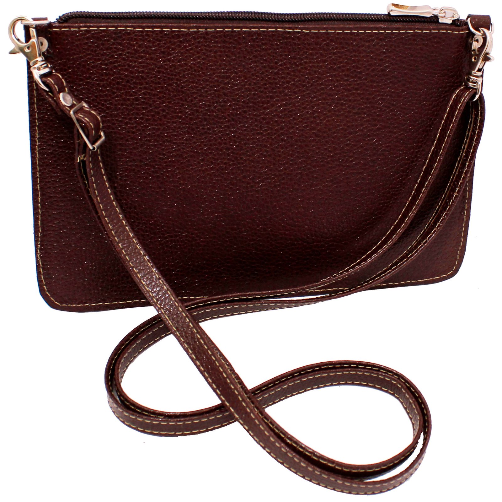 Bolsa Couro Feminina Transversal Pequena Festa Social - Imagem 14