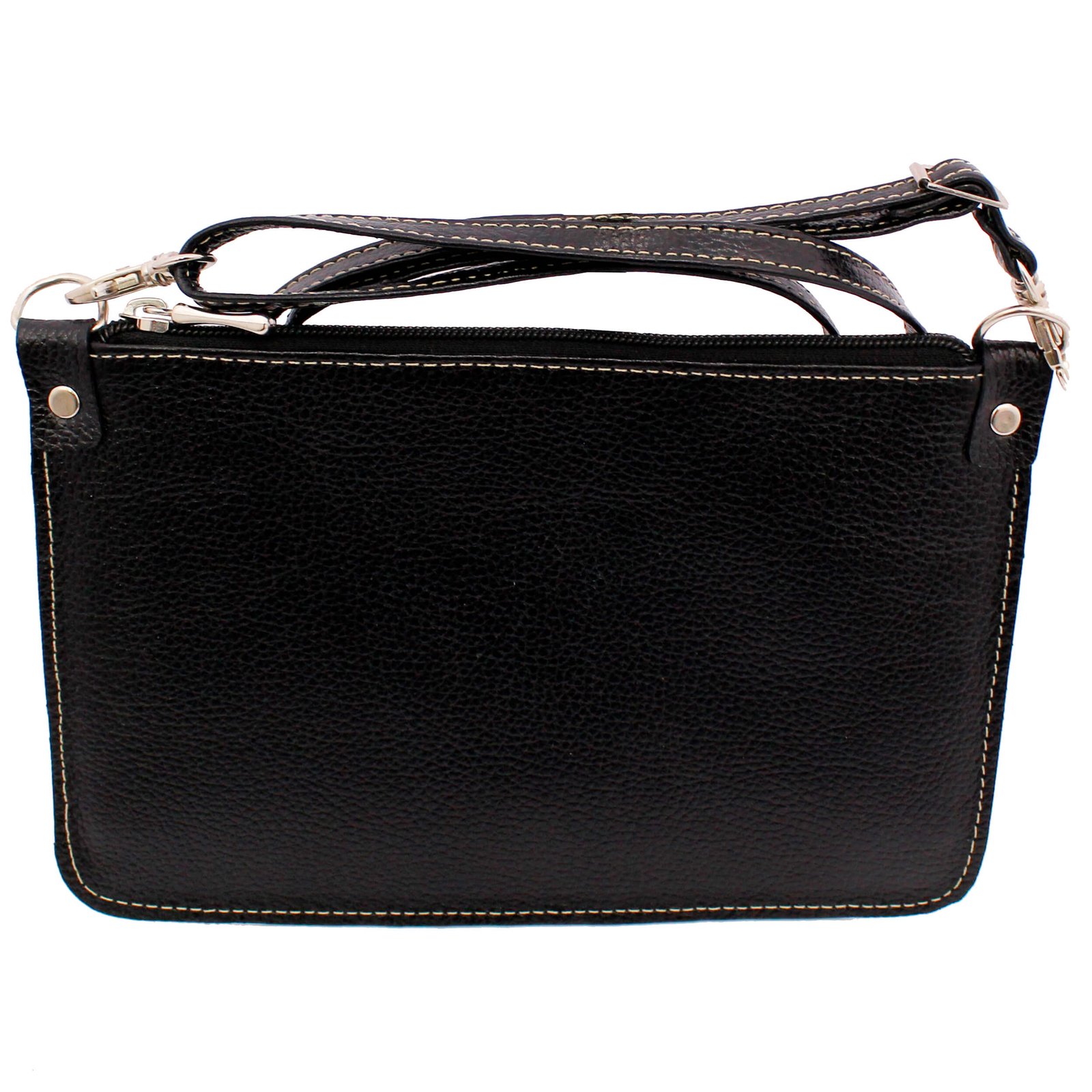 Bolsa Couro Feminina Transversal Pequena Festa Social - Imagem 10