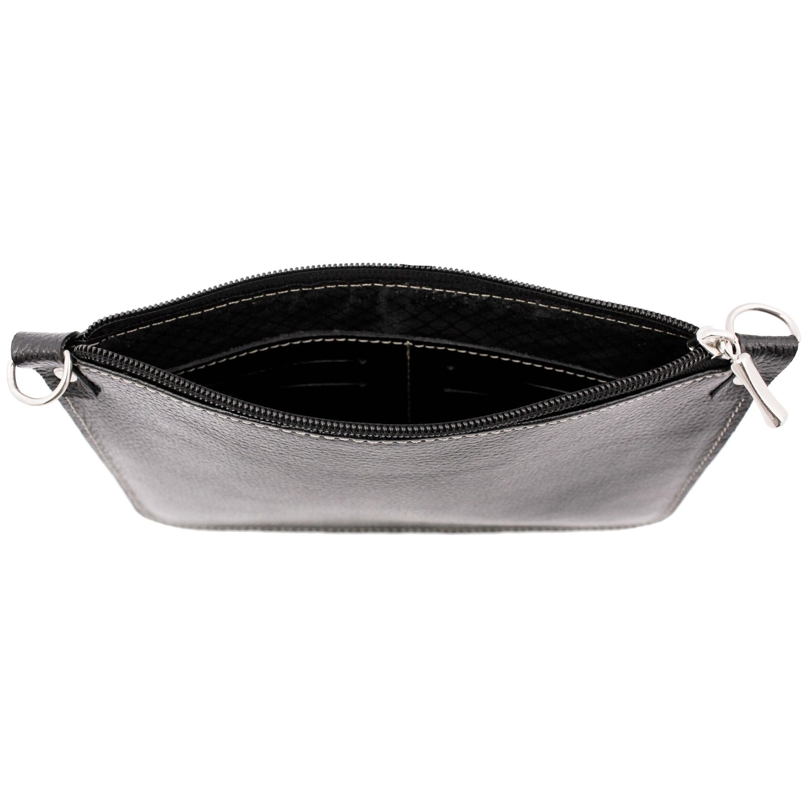 Bolsa Couro Feminina Transversal Pequena Festa Social - Imagem 7