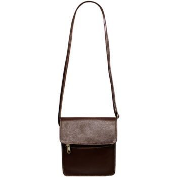 Bolsa Couro Transversal Feminina Tampa Porta Celular - Imagem 27