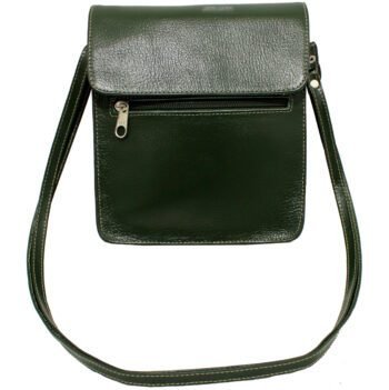 Bolsa Couro Transversal Feminina Tampa Porta Celular - Imagem 10