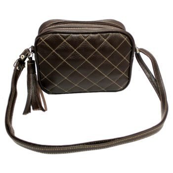 Bolsa Feminina Couro Transversal Matelassê Social - Imagem 21