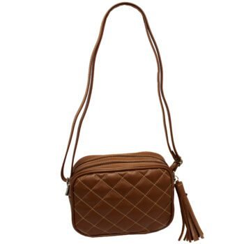 Bolsa Feminina Couro Transversal Matelassê Social - Imagem 16