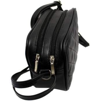 Bolsa Feminina Couro Transversal Matelassê Social - Imagem 11