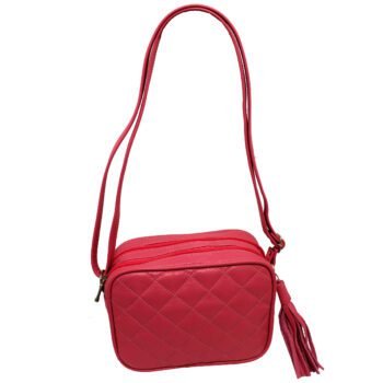 Bolsa Feminina Couro Transversal Matelassê Social - Imagem 8