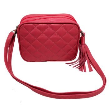 Bolsa Feminina Couro Transversal Matelassê Social - Imagem 7