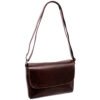 Bolsa Couro Legitimo Transversal Feminina Tampa Divisões Social - Thumbnail Image 2