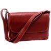Bolsa Couro Legitimo Transversal Feminina Tampa Divisões Social - Thumbnail Image 3