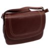 Bolsa Couro Legitimo Transversal Feminina Tampa Social - Thumbnail Image 13